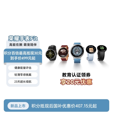 荣耀手表Fit