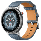 【新品上市】荣耀手表Fit 雅致版 32MB+4GB 丹宁蓝 牛仔布纹皮表带