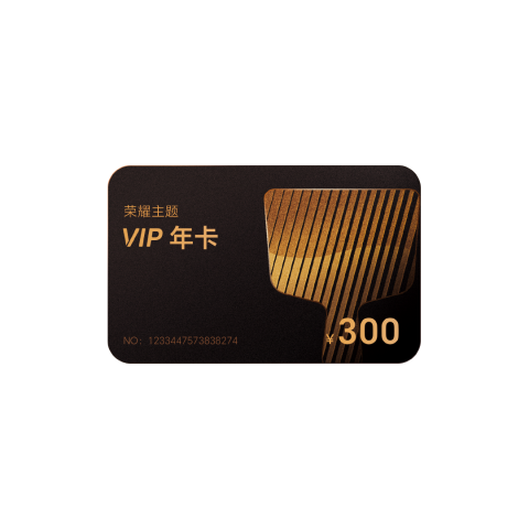 荣耀主题VIP年卡